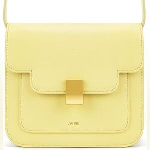 JW PEI Kylee shoulder bag in light yellow